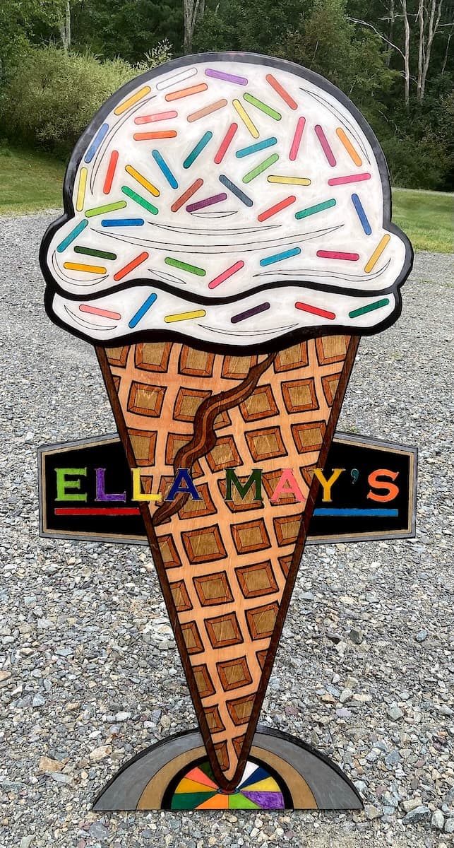 Ella May's Ice Cream Cone