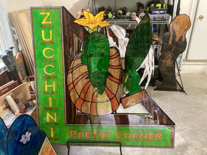 Zucchini Poetry Corner