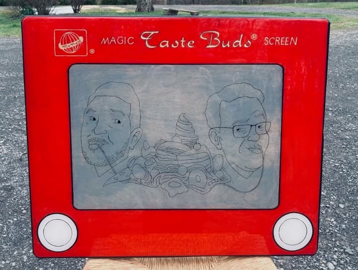 Taste Buds Etch-A-Sketch